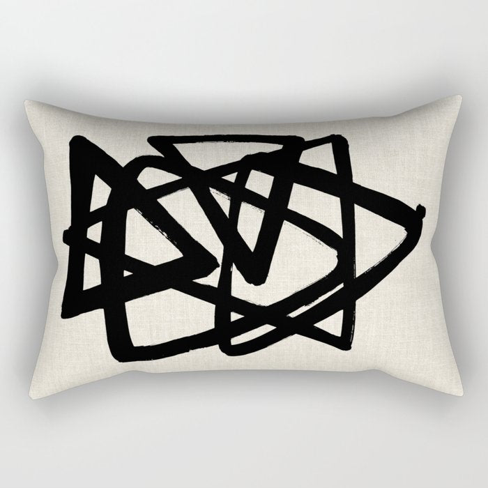 Tri Orbit Rectangular Pillow Gallery Image 1