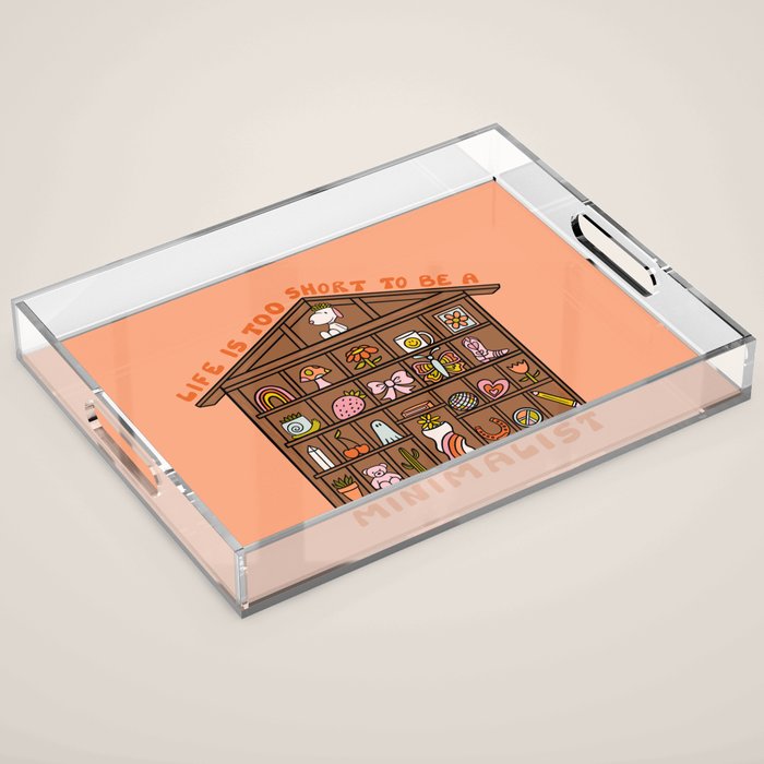 Trinket Shelf Acrylic Tray Gallery Image 1