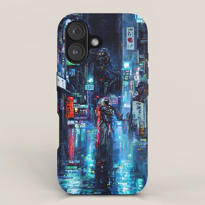 Streets of Neo-Tokyo iPhone Case Gallery Image 1