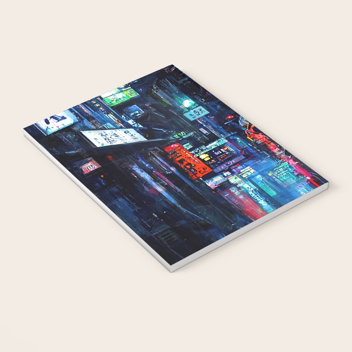 Streets of Neo-Tokyo Notebook Gallery Image 3