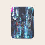 Streets of Neo-Tokyo Bath Mat Gallery Image 1