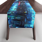 Streets of Neo-Tokyo Table Runner Gallery Image 1