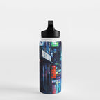 Streets of Neo-Tokyo Water Bottle Gallery Image 3
