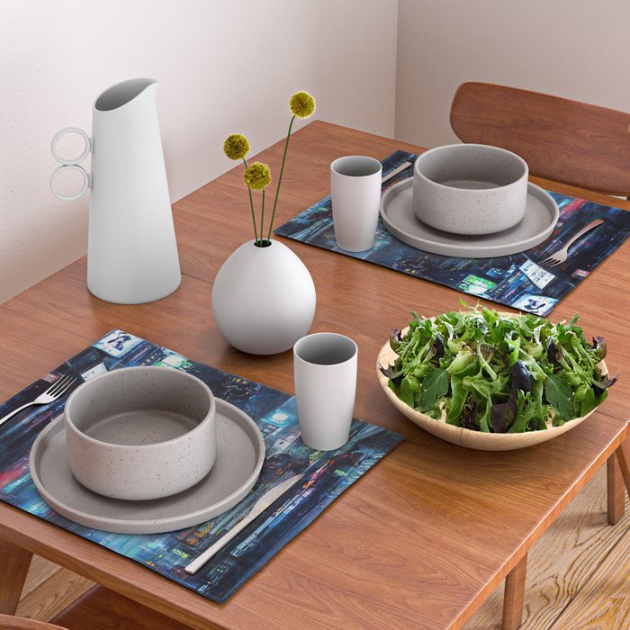 Streets of Neo-Tokyo Placemat Gallery Image 2