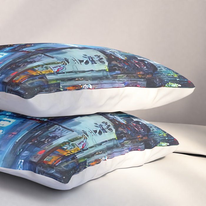 Streets of Neo-Tokyo Pillow Sham Gallery Image 3