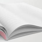 Bow Rainbow in Pink Notebook Gallery Image 2