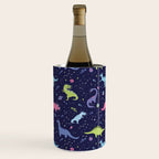 Dinosaurs in Space Wine Chiller Gallery Image 1