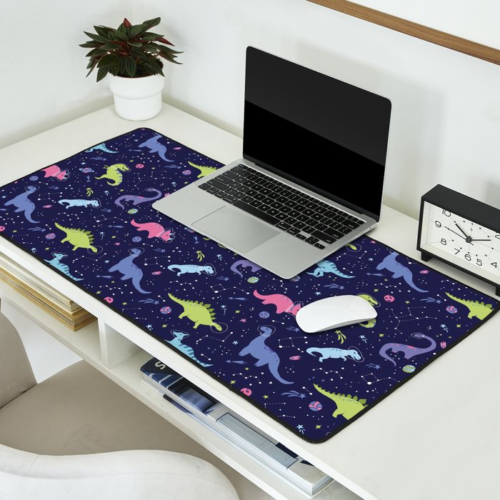Dinosaurs in Space Desk Mat Gallery Image 2