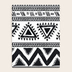 Tribal black and white Notebook Gallery Image 4