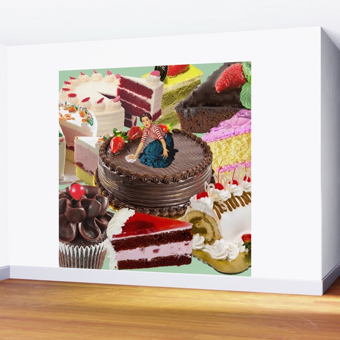 The Cake Factory Wall Mural Gallery Image 2