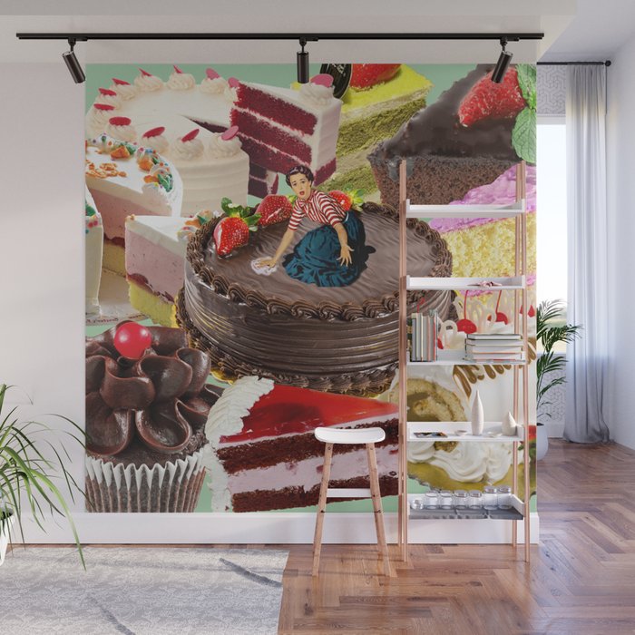 The Cake Factory Wall Mural Gallery Image 1