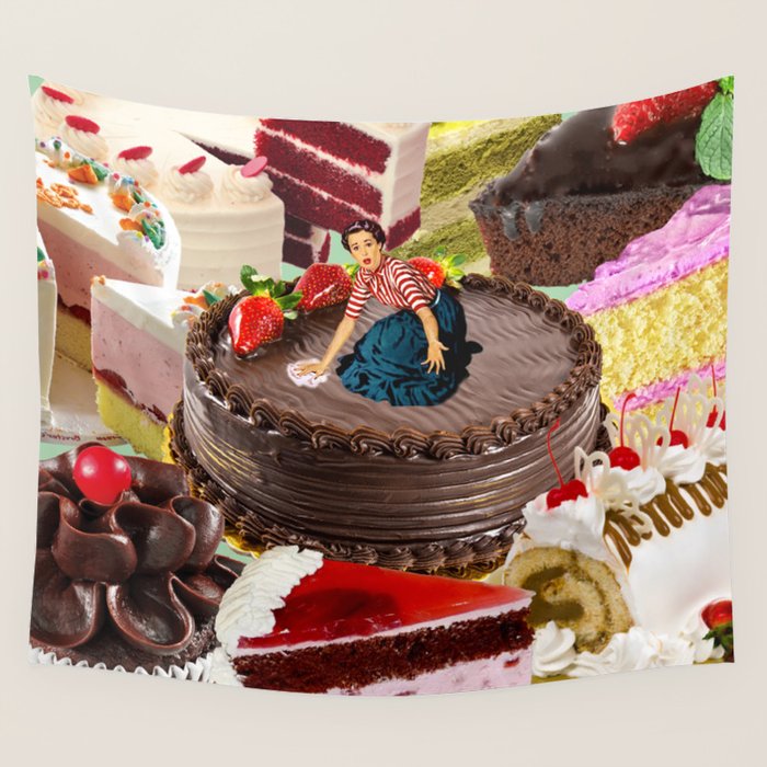 The Cake Factory Wall Tapestry Gallery Image 1