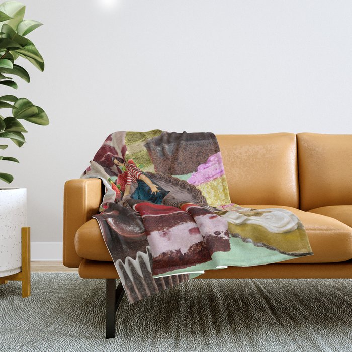 The Cake Factory Throw Blanket Gallery Image 1