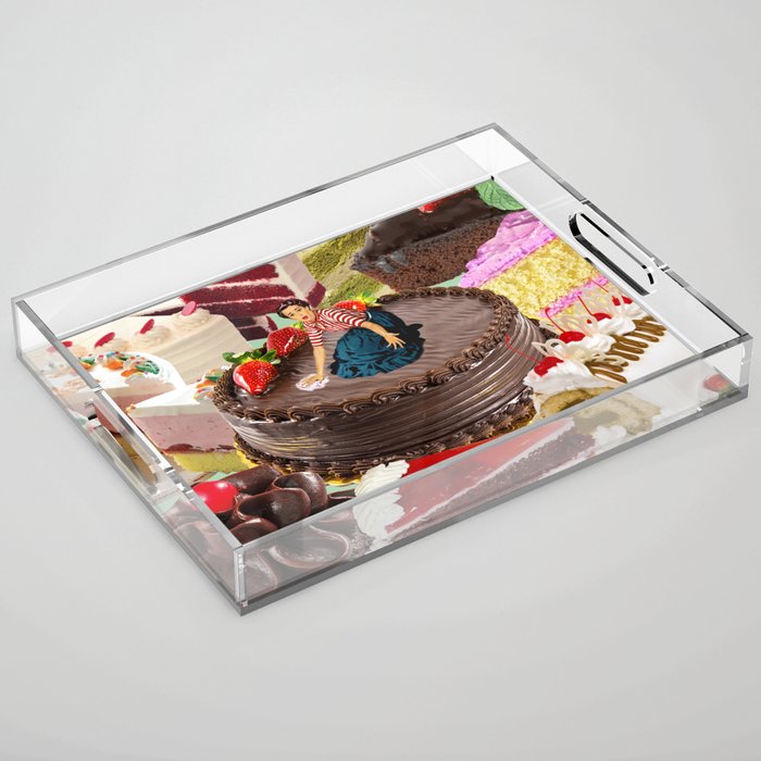 The Cake Factory Acrylic Tray Gallery Image 1