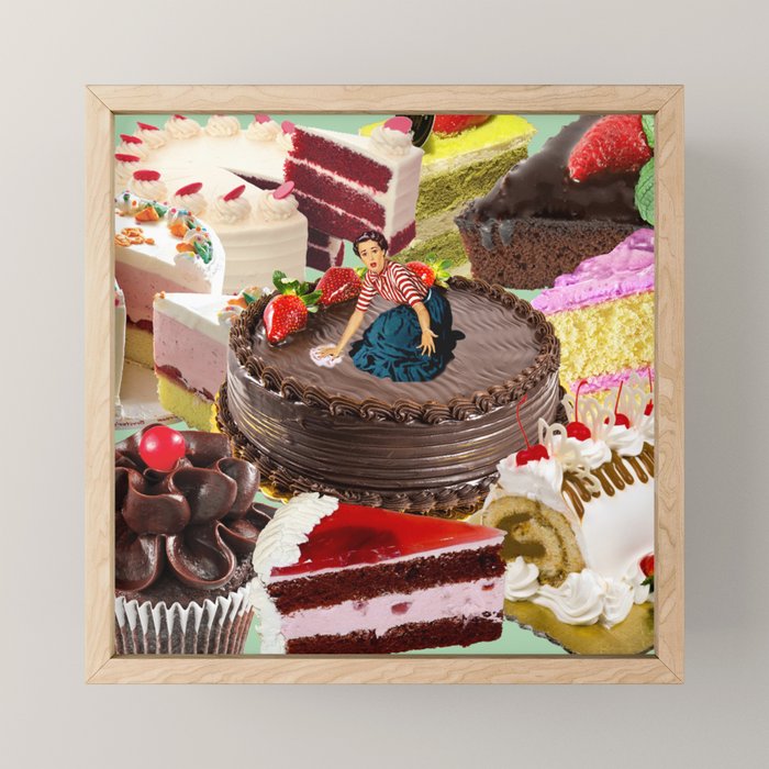 The Cake Factory Mini Art Print Gallery Image 1