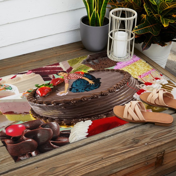 The Cake Factory Outdoor Rug Gallery Image 2