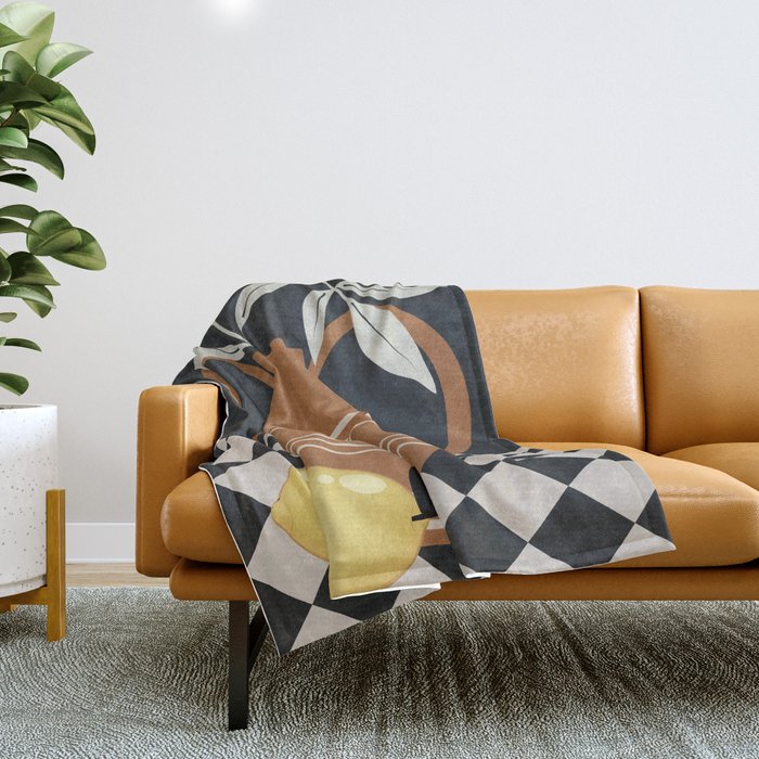 Still Life in Balance 1 Throw Blanket Gallery Image 1