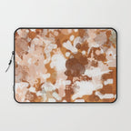 Elian - rust, orange, paint, abstract, boho, painting, clay, terracotta Laptop Sleeve Gallery Image 1