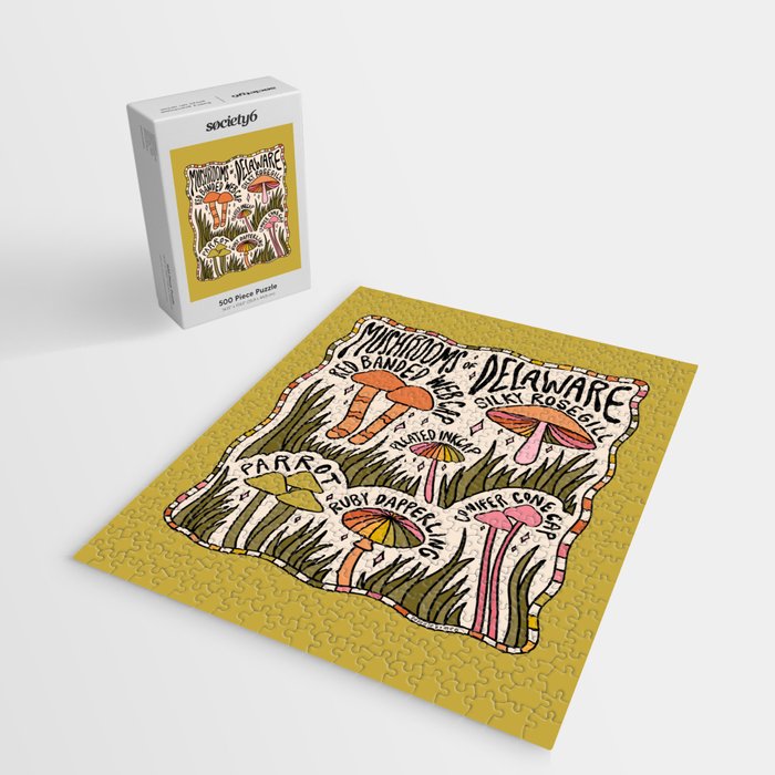 Mushrooms of Delaware Jigsaw Puzzle Gallery Image 2