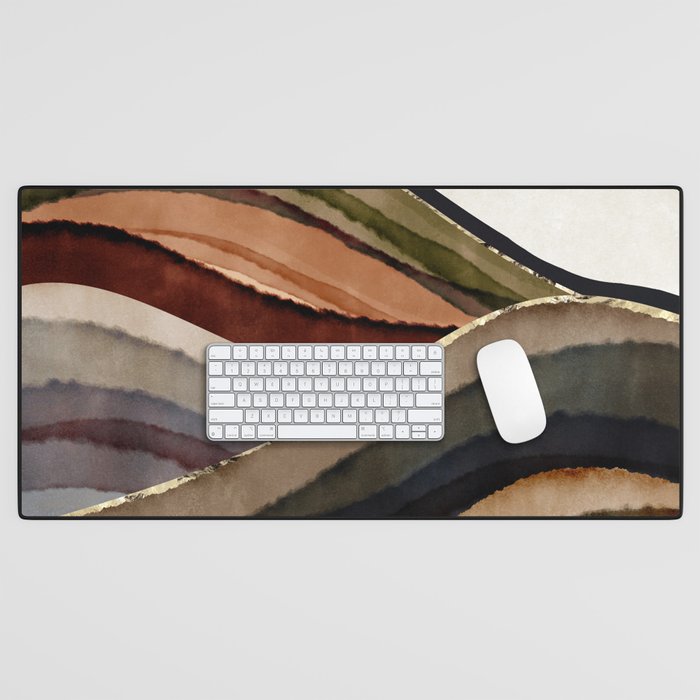 Fall Abstract Desk Mat Gallery Image 1