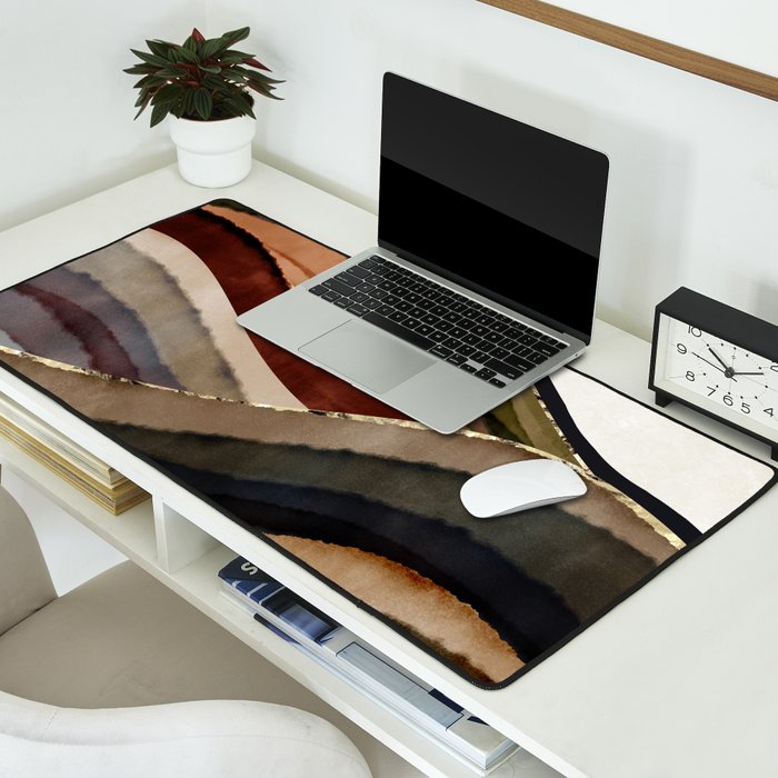 Fall Abstract Desk Mat Gallery Image 2