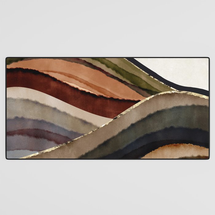 Fall Abstract Desk Mat Gallery Image 3