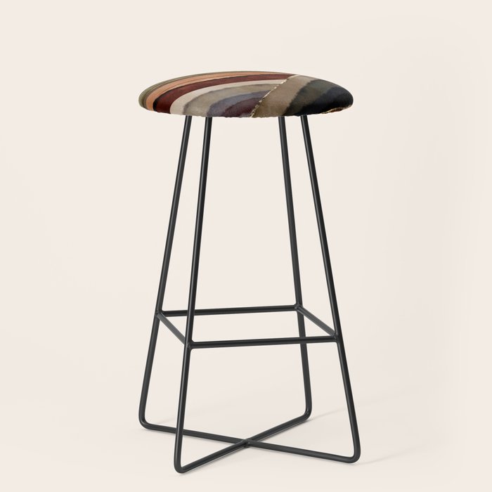 Fall Abstract Stool Gallery Image 1