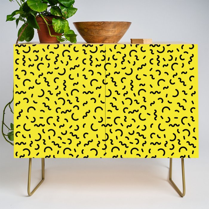 Memphis pattern 51 - 80s / 90s Retro Credenza Gallery Image 1