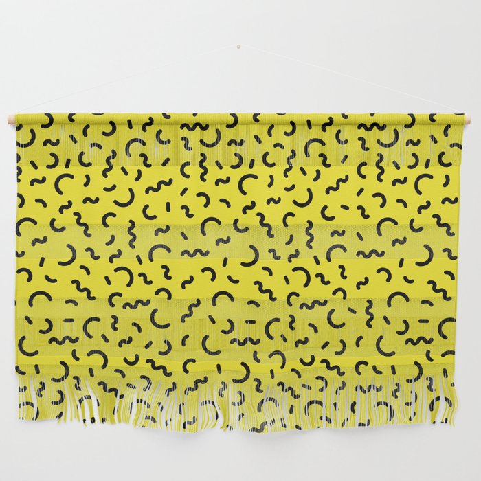 Memphis pattern 51 - 80s / 90s Retro Wall Hanging Gallery Image 1