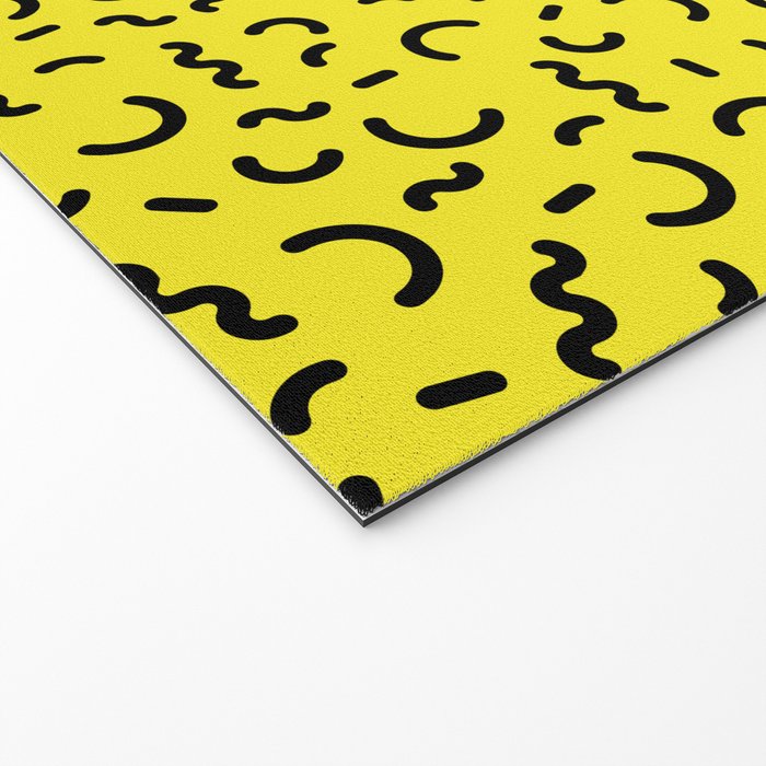 Memphis pattern 51 - 80s / 90s Retro Welcome Mat Gallery Image 2