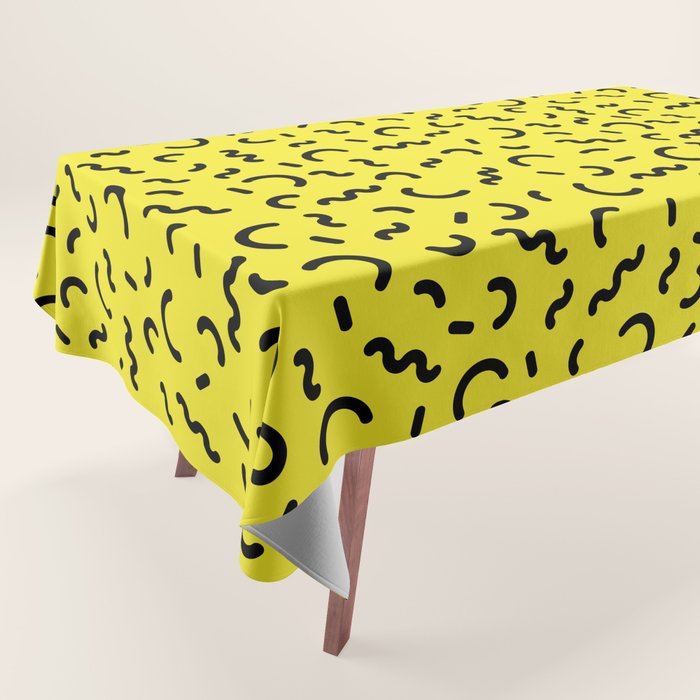 Memphis pattern 51 - 80s / 90s Retro Tablecloth Gallery Image 1