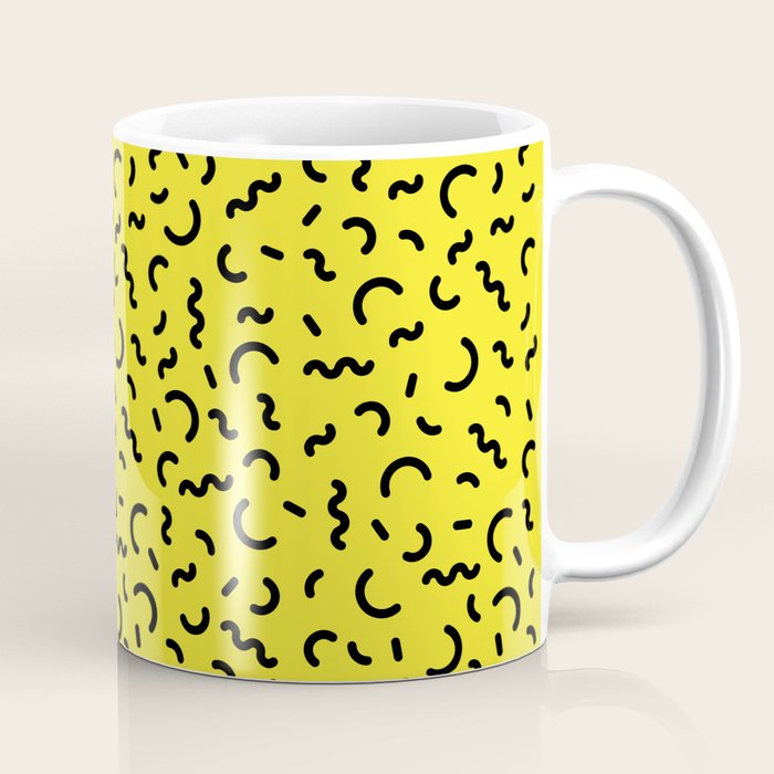 Memphis pattern 51 - 80s / 90s Retro Coffee Mug Gallery Image 1