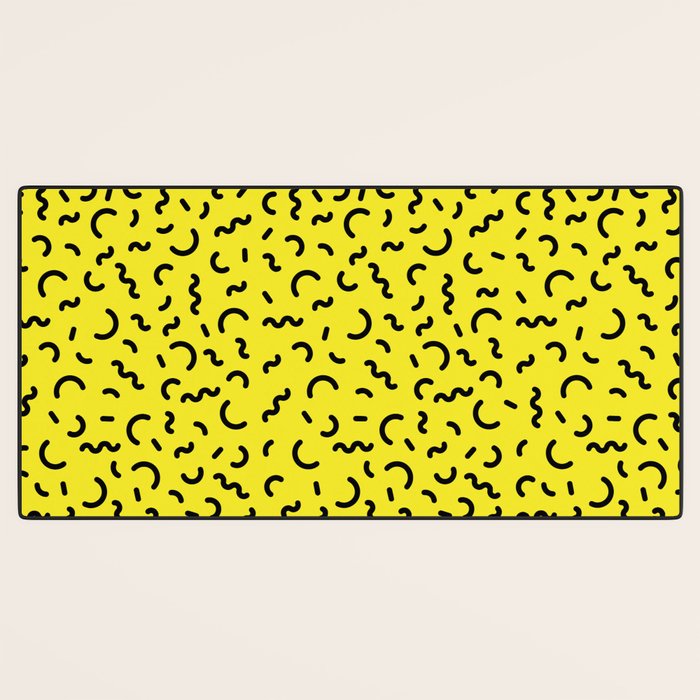 Memphis pattern 51 - 80s / 90s Retro Desk Mat Gallery Image 3