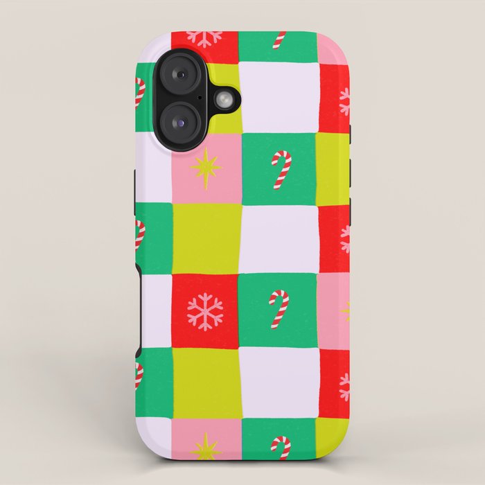 Jolly Checkerboard iPhone Case Gallery Image 1