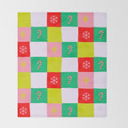 Jolly Checkerboard Throw Blanket Gallery Image 2