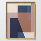 geometric abstract 45 Serving Tray Gallery Image 1