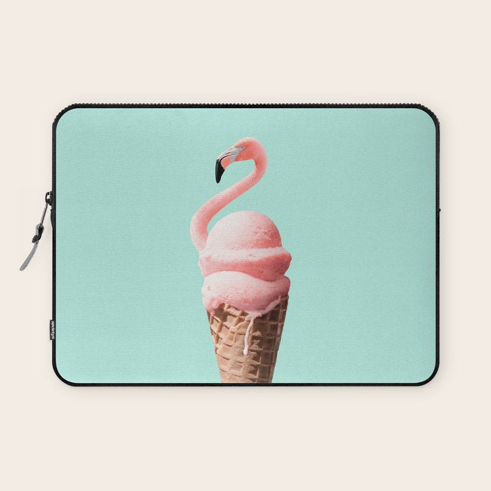FLAMINGO CONE Laptop Sleeve Gallery Image 1