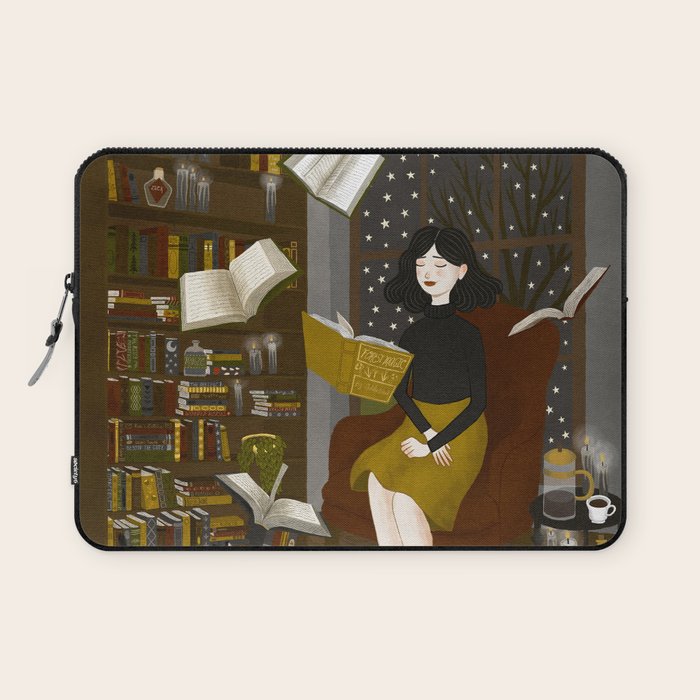 floating books Laptop Sleeve Gallery Image 1