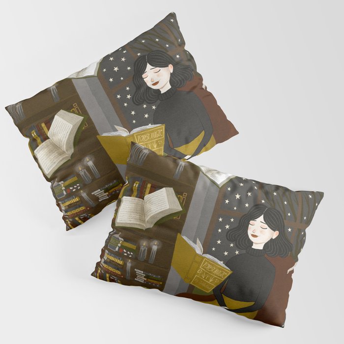 floating books Pillow Sham Gallery Image 1