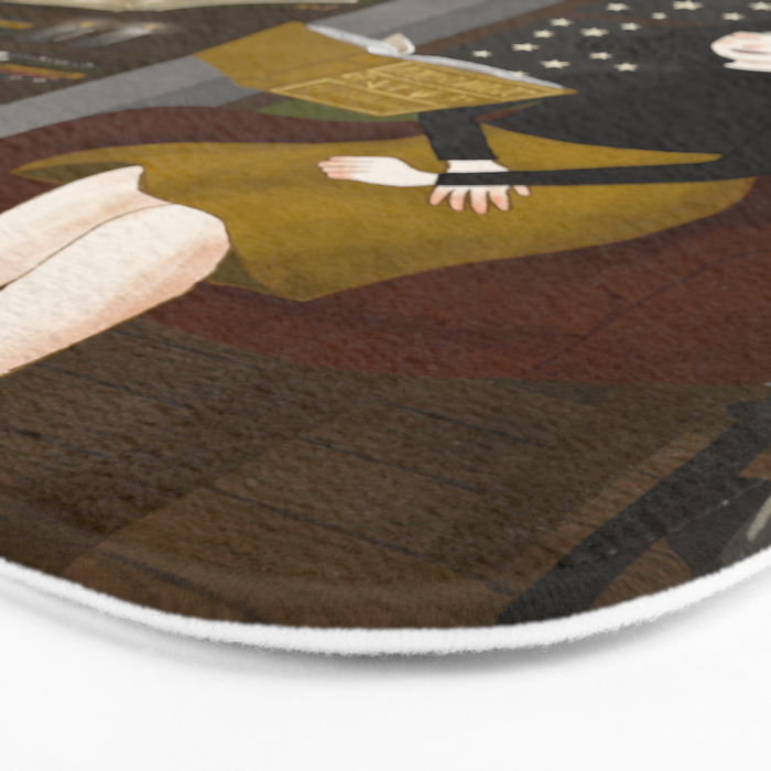 floating books Bath Mat Gallery Image 3