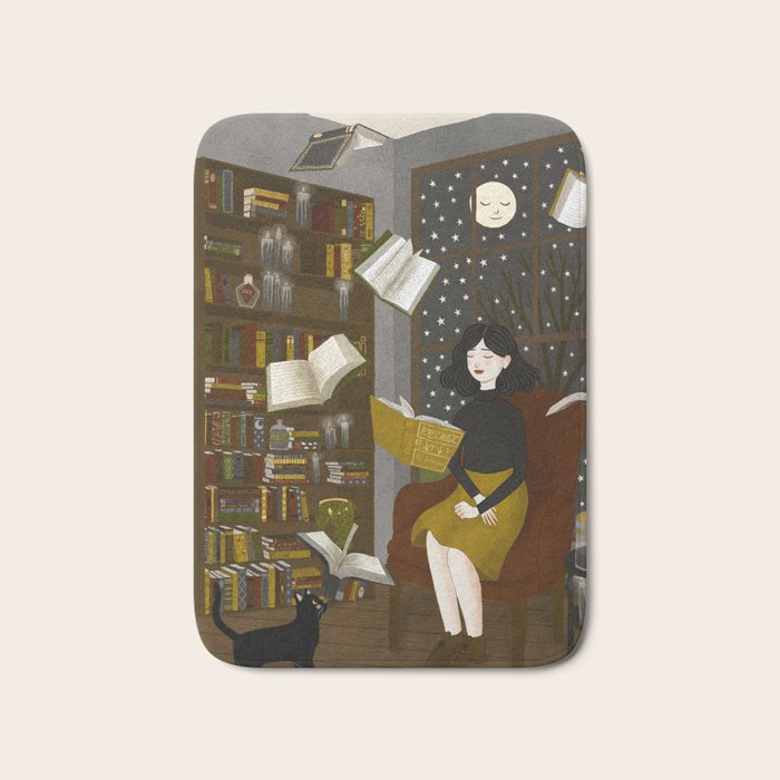 floating books Bath Mat Gallery Image 1