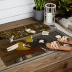 floating books Outdoor Rug Gallery Image 2