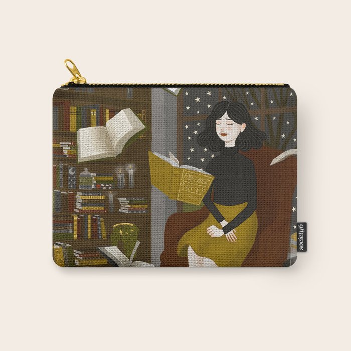 floating books Carry All Pouch Gallery Image 1