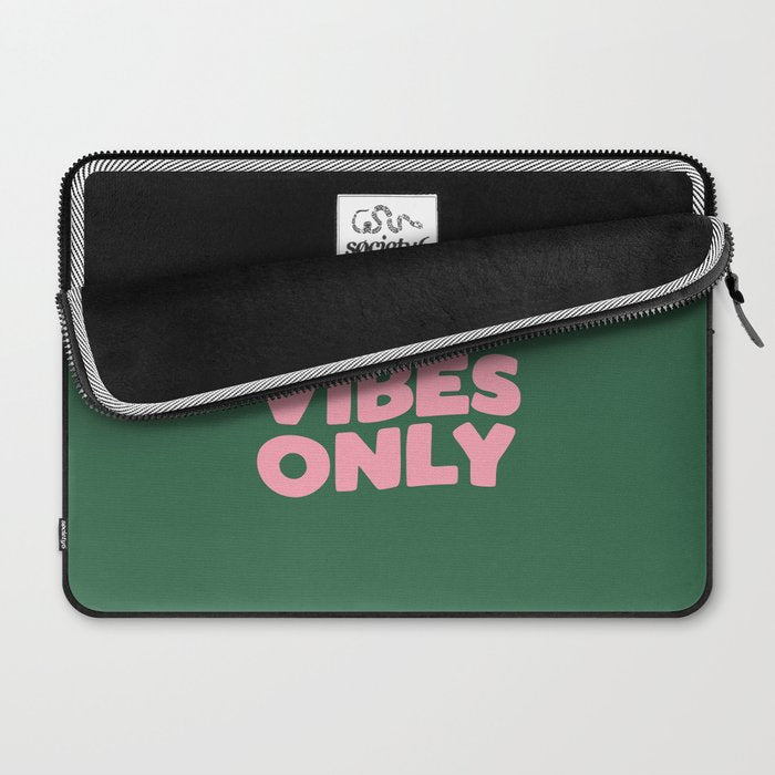 Good Vibes Only Laptop Sleeve Gallery Image 2