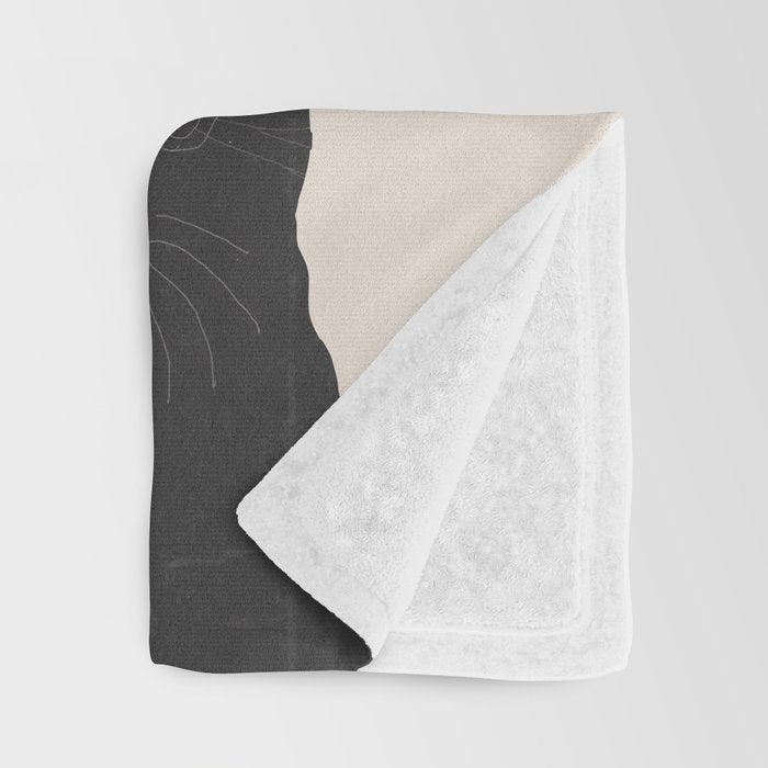 The Abstract Black Cats Throw Blanket Gallery Image 3