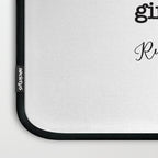 Never underestimate the power of a girl with a book. Laptop Sleeve Gallery Image 3