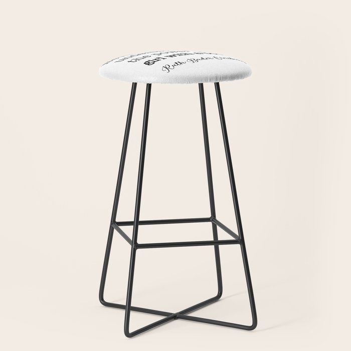 Never underestimate the power of a girl with a book. Stool Gallery Image 1