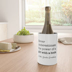 Never underestimate the power of a girl with a book. Wine Chiller Gallery Image 4