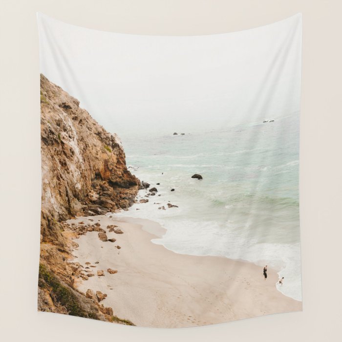 malibu coast - california Wall Tapestry Gallery Image 4