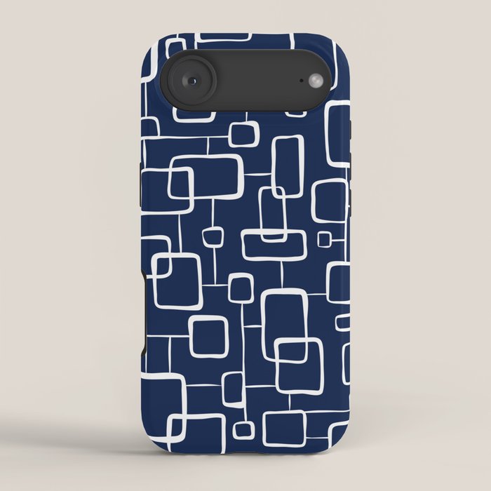 On The Quad - Navy Blue iPhone Case Gallery Image 2